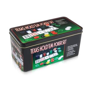 SET DE JUEGO POKER TEXAS HOLD'EM 200 FICHAS