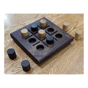 JUEGO DEL GATO O TRES EN LINEA MADERA